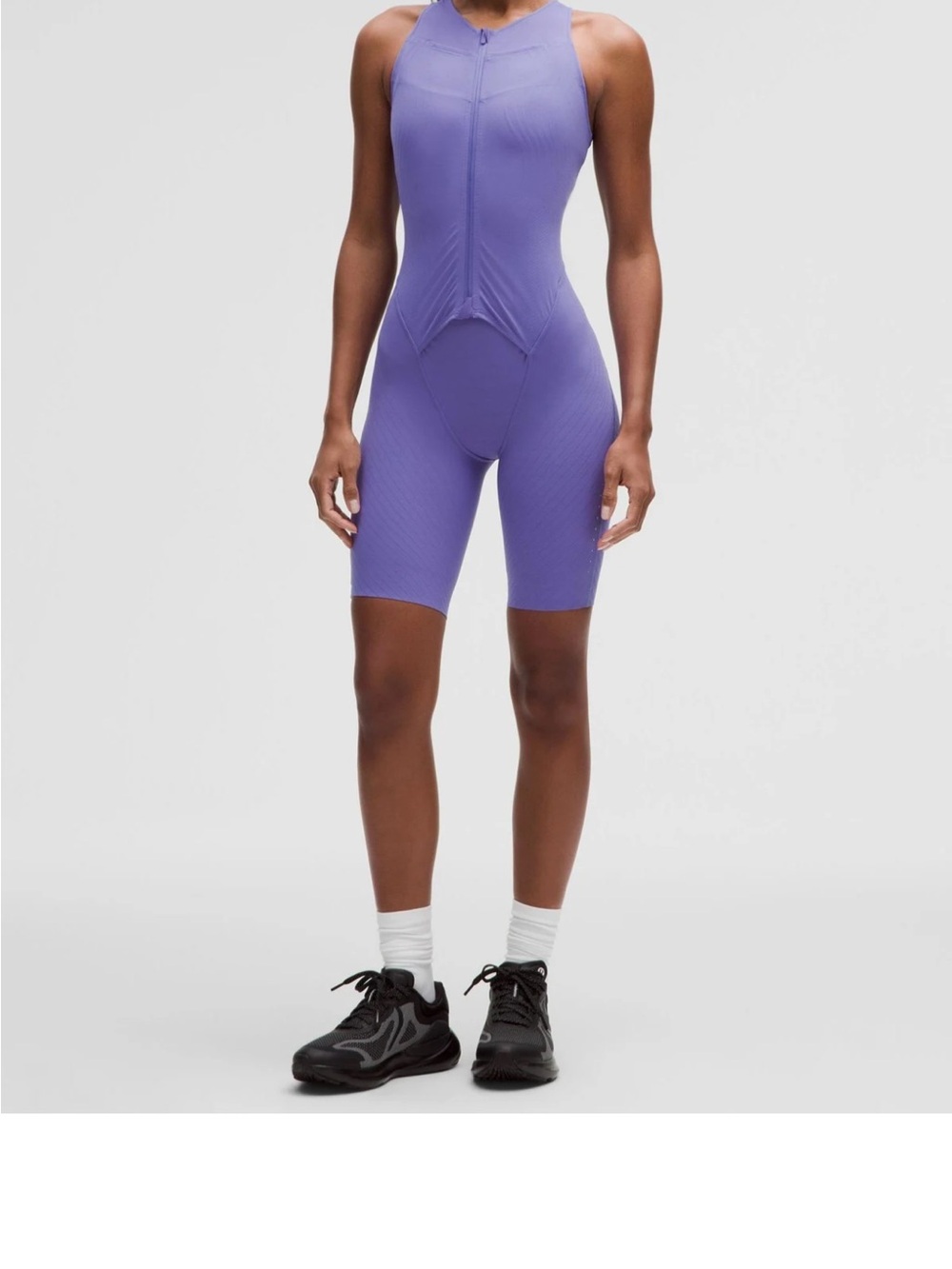 LULULEMON  SENSEKNIT running Purple  One-Piece Suit sold out retails for $190